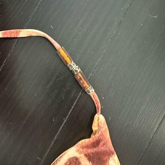 WeWoreWhat giraffe bikini with beaded top - Picture 6 of 7